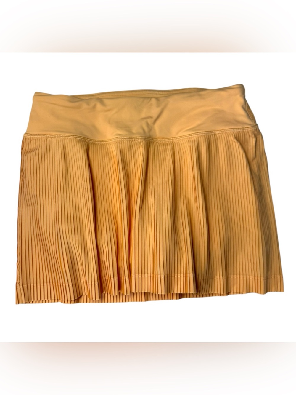 Lululemon pleated skort size 2 orange